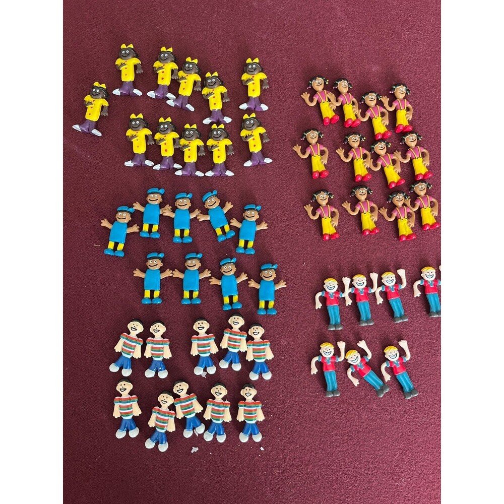 Lakeshore Learning Pretend Play Mini Figures Lot of 49  People Counter Counting